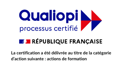 Logo Qualiopi : catégorie : actions de formation